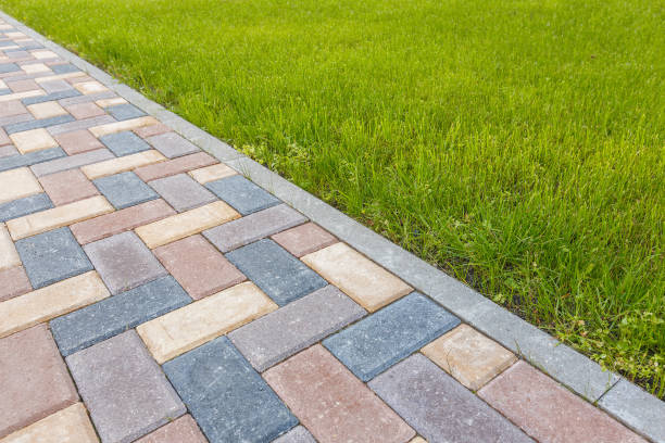 Permeable Paver Driveway in Briarcliff, TX